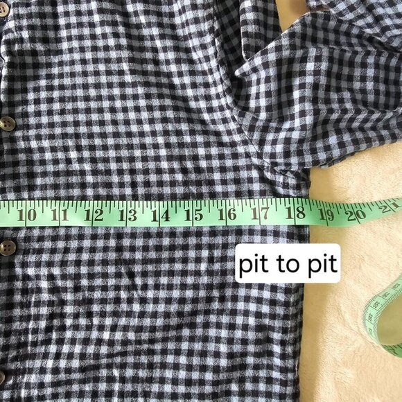 Men's Long sleeve Button Up Shirt Plaid, H&M, Size XS - Picture 6 of 10